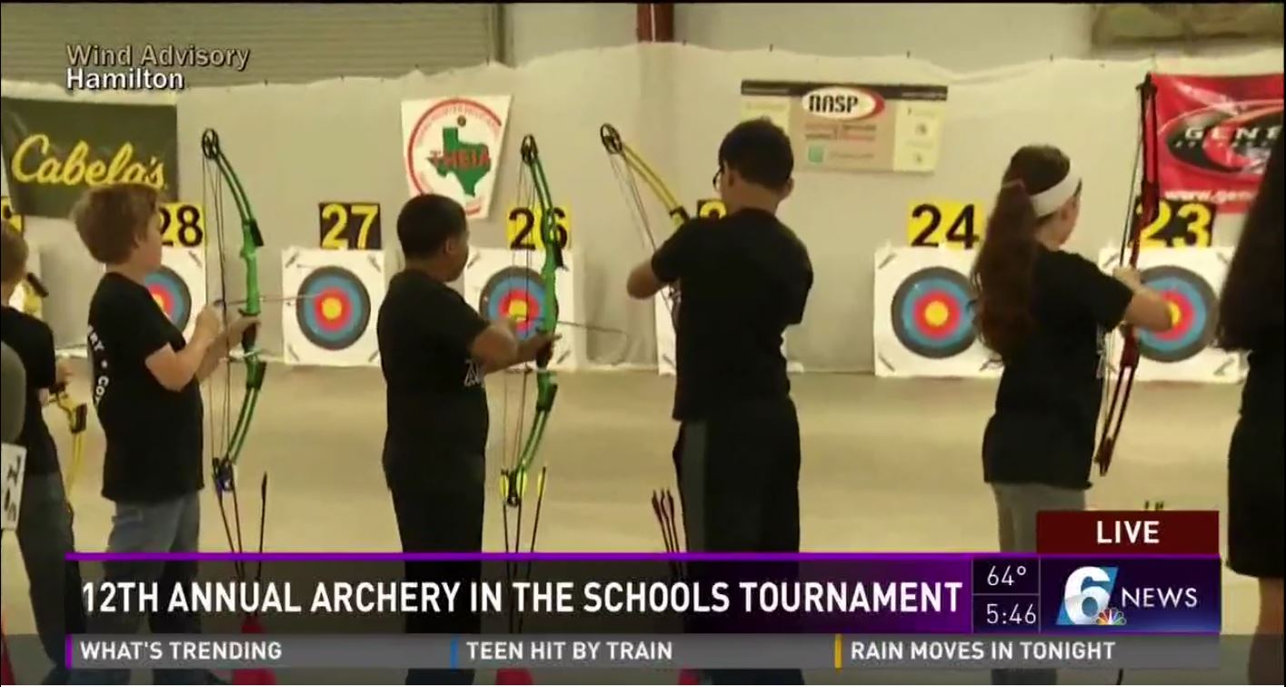 Schools Prepare for the 12th Annual Archery in the Schools Tournament - KCEN-TV