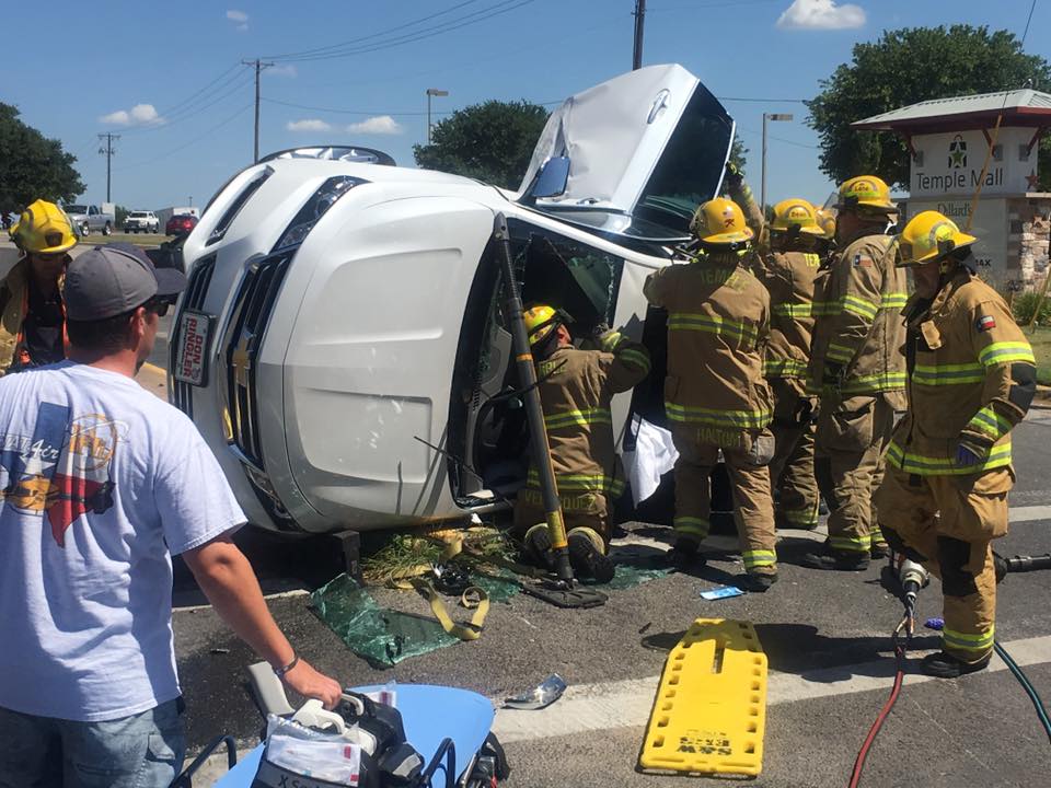 Temple Fire & Rescue responds to multiple car crashes